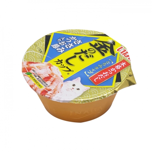 이나바 금빛육수 컵 캔 70g (IMC-147) - 닭가슴살과 가다랑어포 /블루